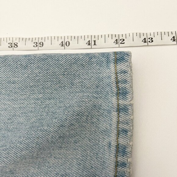 Lee Straight Leg Rigid Denim Light Wash Jeans Size 32 x 32 - Picture 12 of 15